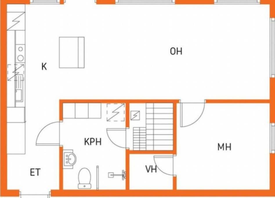 Suite - King Size Bed - Gym&Wifi - Indoor Parking Rovaniemi Esterno foto