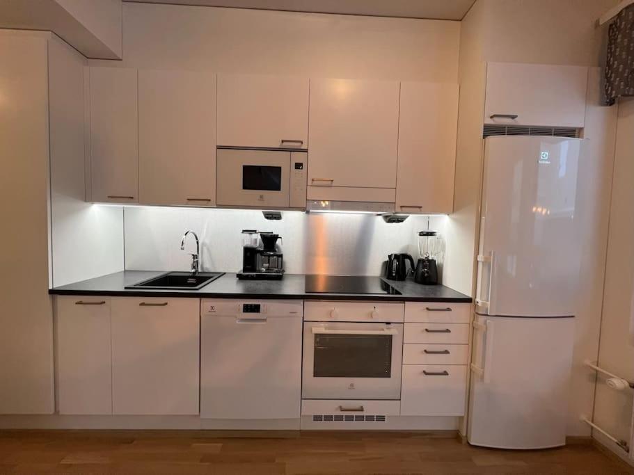 Suite - King Size Bed - Gym&Wifi - Indoor Parking Rovaniemi Esterno foto